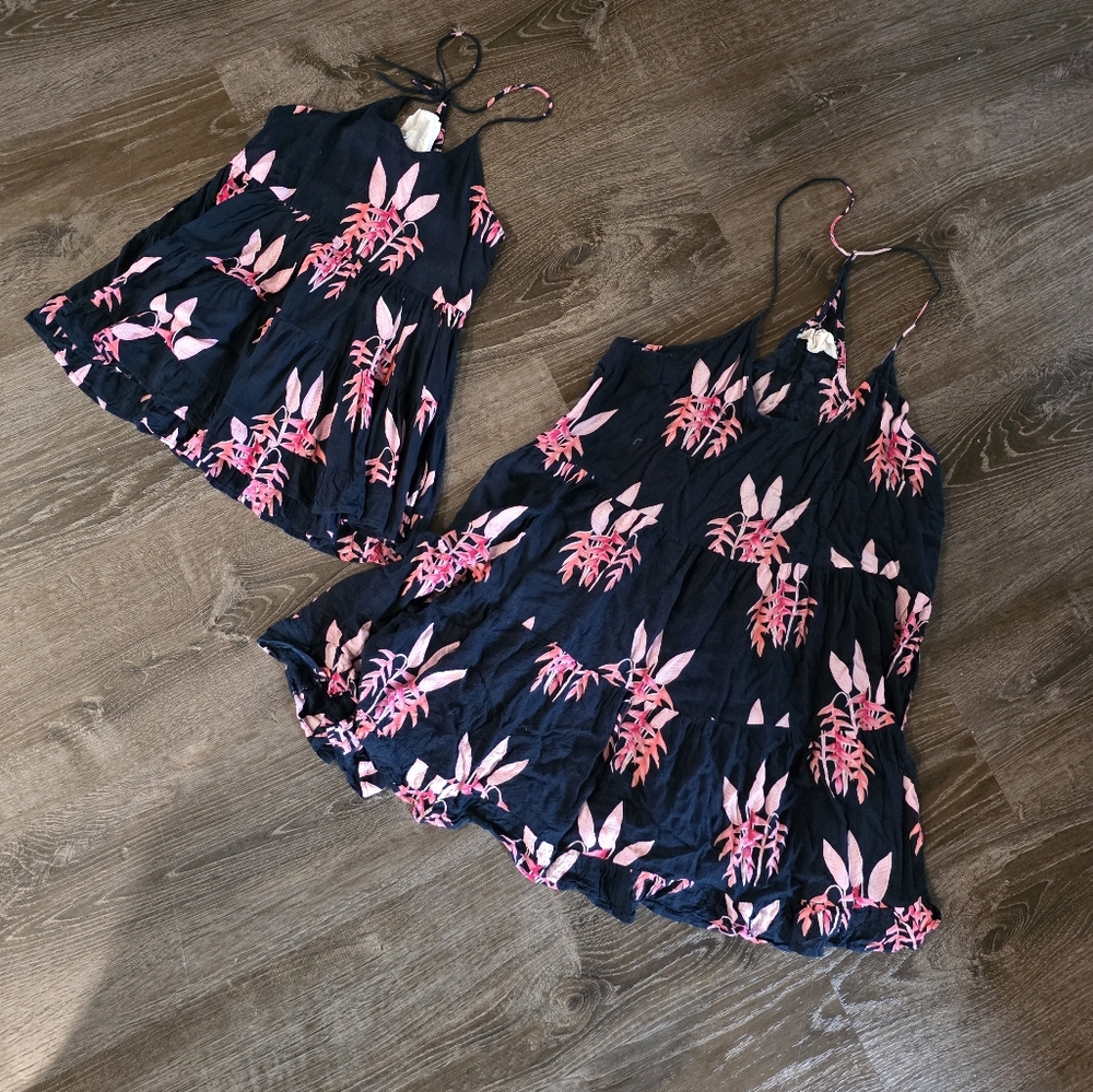 Acacia swimwear matching mommy and me dress set heliconia Bahamas dress size M L
